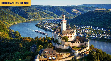 Sông Rhine - nơi khởi nguồn của nền văn minh châu Âu